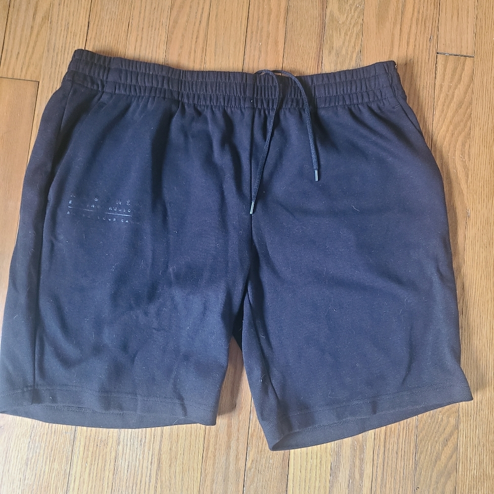 Michael Strahan MSX Black Athletic Shorts.